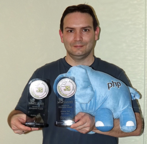 Andras Toth JavaScript Innovation Award Prize